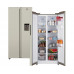 Отдельностоящий холодильник с инвертором и подачей воды Weissgauff WSBS 600 Be NoFrost Inverter Water Dispenser