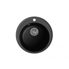 Мойка кухонная кварцевая LEX Lugano 480 Black
