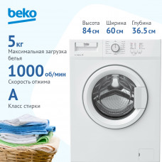 Стиральная машина Beko WRS 55P1 BWW