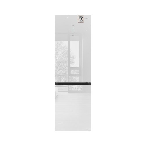 Отдельностоящий холодильник с инвертором Weissgauff WRK 2000 Total NoFrost Inverter White Glass