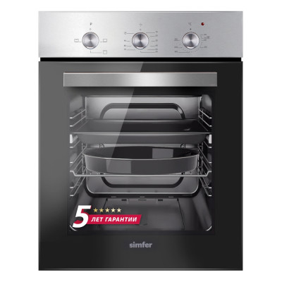 Встраиваемый электрический духовой шкаф Simfer B4EM14016