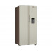 Отдельностоящий холодильник с инвертором и подачей воды Weissgauff WSBS 600 Be NoFrost Inverter Water Dispenser