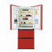 Холодильник TESLER RFD-361I RED GLASS