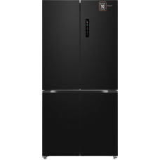 Отдельностоящий холодильник с инвертором Weissgauff WCD 510 Built-in Inverter NoFrost Dark Inox