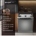 Посудомоечная машина Weissgauff DW 6038 D Dual Wash Silver