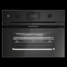 Компактный духовой шкаф с микроволнами Kuppersbusch CBM 6350.0 GPH 6 Black Steel