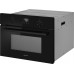 Встраиваемый компактный духовой шкаф с СВЧ Weissgauff OE 449 PDBK Black Edition