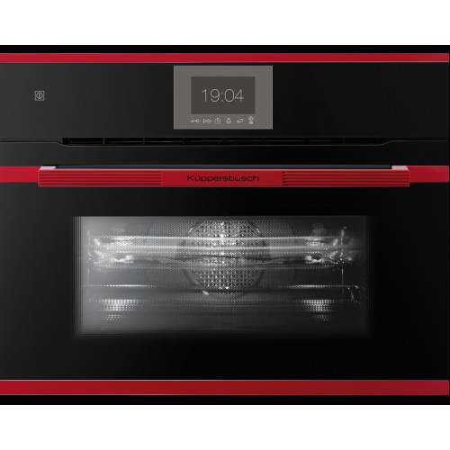 Компактный духовой шкаф с микроволнами Kuppersbusch CBM 6550.0 S8 Hot Chili