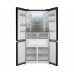 Отдельностоящий холодильник с инвертором Weissgauff WCD 510 Built-in Inverter NoFrost Black Glass