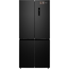 Отдельностоящий холодильник с инвертором Weissgauff WCD 590 Nofrost Inverter Premium Ecofresh Dark Inox