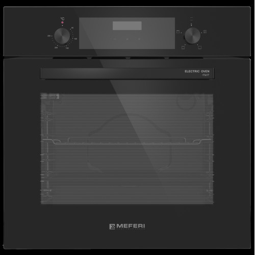 Электрический духовой шкаф Meferi MEO604BK POWER