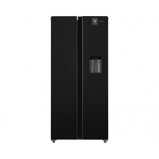 Отдельностоящий холодильник с инвертором и подачей воды Weissgauff WSBS 600 XB NoFrost Inverter Water Dispenser