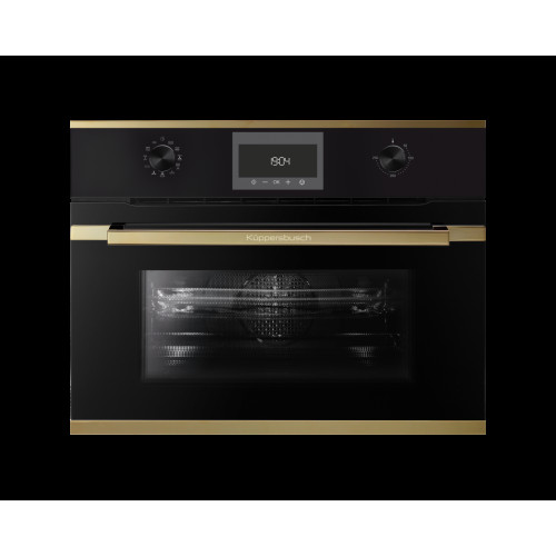 Компактный духовой шкаф с микроволнами Kuppersbusch CBM 6330.0 S4 Gold