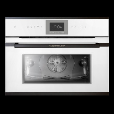 Компактный духовой шкаф с паром Kuppersbusch CBD 6550.0 W2 Black Chrome