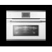 Компактный духовой шкаф с микроволнами Kuppersbusch CBM 6550.0 W3 Silver Chrome