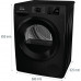 Сушильная машина с тепловым насосом Gorenje DPNE92GNLWIFI/BC