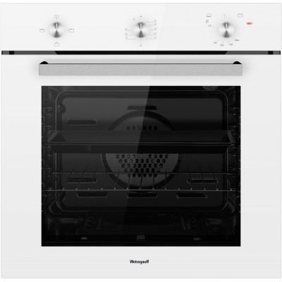 Духовой шкаф газовый Weissgauff WGO 702 WHITE GLASS