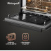 Встраиваемый компактный духовой шкаф с СВЧ Weissgauff OE 449 PDB Black Edition