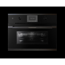 Компактный духовой шкаф с микроволнами Kuppersbusch CBM 6350.0 S2 Black Chrome