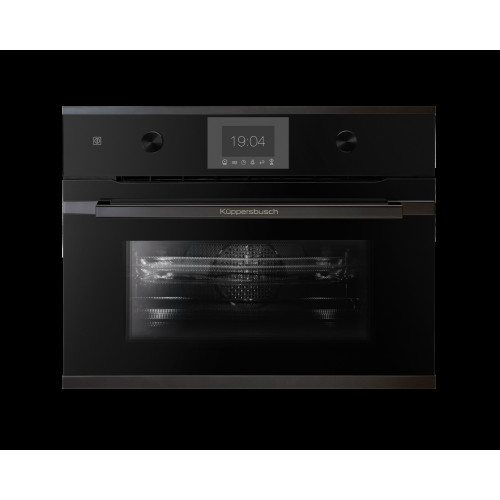 Компактный духовой шкаф с микроволнами Kuppersbusch CBM 6350.0 S2 Black Chrome