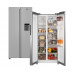 Отдельностоящий холодильник с инвертором и подачей воды Weissgauff WSBS 600 X NoFrost Inverter Water Dispenser