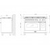 Варочный центр Lofra RNMD126MFT+E/2AEO