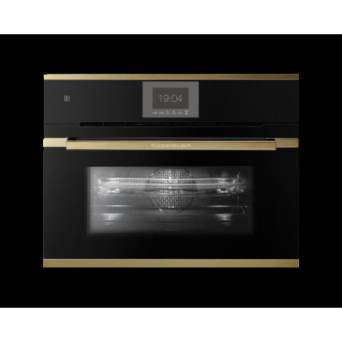 Компактный духовой шкаф с микроволнами Kuppersbusch CBM 6550.0 S4 Gold