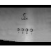Островная кухонная вытяжка LEX Tubo Quattro Isola 350 Inox