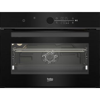 Встраиваемый электрический духовой шкаф Beko BBCM13400DX черный