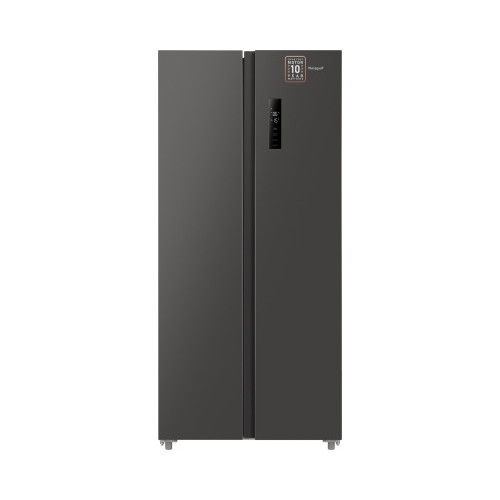 Отдельностоящий холодильник с инвертором Weissgauff WSBS 500 Inverter NoFrost Dark Grey