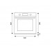 Встраиваемый электрический духовой шкаф Bertazzoni Heritage F609HEREKTNE черный