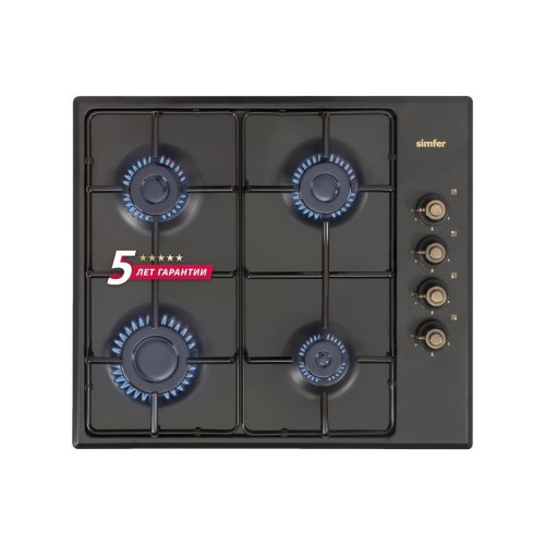 Газовая варочная панель Simfer H60Q40L417