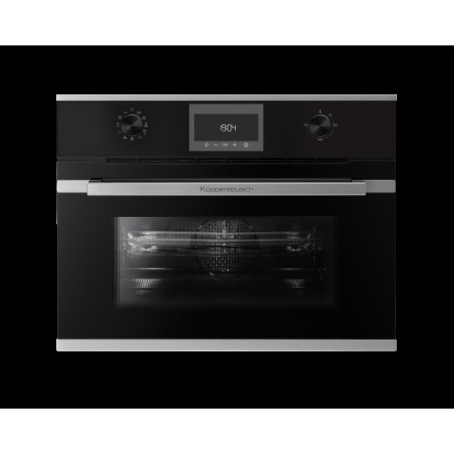 Компактный духовой шкаф с микроволнами Kuppersbusch CBM 6330.0 S1 Stainless Steel