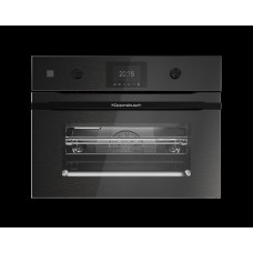 Компактный духовой шкаф с микроволнами Kuppersbusch CBM 6350.0 GPH 6 Black Steel