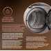 Сушильная машина с инвертором и ультрафиолетом Weissgauff WD 998 Heat Pump Full Touch Silver