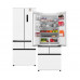 Отдельностоящий холодильник Weissgauff WFD 450 Built-in Inverter NoFrost White