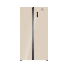 Отдельностоящий холодильник с инвертором Weissgauff WSBS 550 BEG Inverter NoFrost