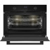 Встраиваемый компактный духовой шкаф с СВЧ Weissgauff OE 4551 DB Black Edition