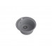 Мойка кухонная кварцевая LEX Lugano 480 Deep Grey
