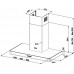 Вытяжка без купола Faber T-Light EV8P WH Matt A90 110.0456.269