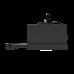 Кухонная вытяжка HOMSair FLAT 50 черный