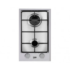 Встраиваемая газовая панель Beko HDCG32220FX