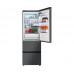 Отдельностоящий холодильник Weissgauff WFD 450 Total NoFrost Inverter Dark Grey Built-in