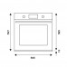 Встраиваемый электрический духовой шкаф Bertazzoni Professional F6011PROPLX стальной