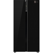 Отдельностоящий холодильник с инвертором Weissgauff WSBS 600 BG NoFrost Inverter