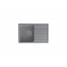 Мойка кухонная кварцевая LEX Geneva 740 Deep Grey