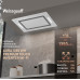 Встраиваемая в шкаф вытяжка Weissgauff Aura 1350 WH Premium Touch Inverter Wi-Fi