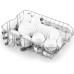 Посудомоечная машина Weissgauff DW 4515 inox