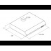 Подвесная вытяжка Jetair LIGHT WH/F/60