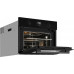 Встраиваемый компактный духовой шкаф с СВЧ Weissgauff OE 449 PDBK Black Edition